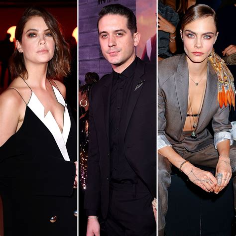 cara delevingne and ashley benson|g eazy girlfriend list.